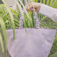 Soufflé Handle Bag - Pale Lavender