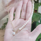 Real Pearl And Chain Gold-Plated Necklace