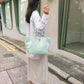 Soufflé Handle Bag - Morandi Mint