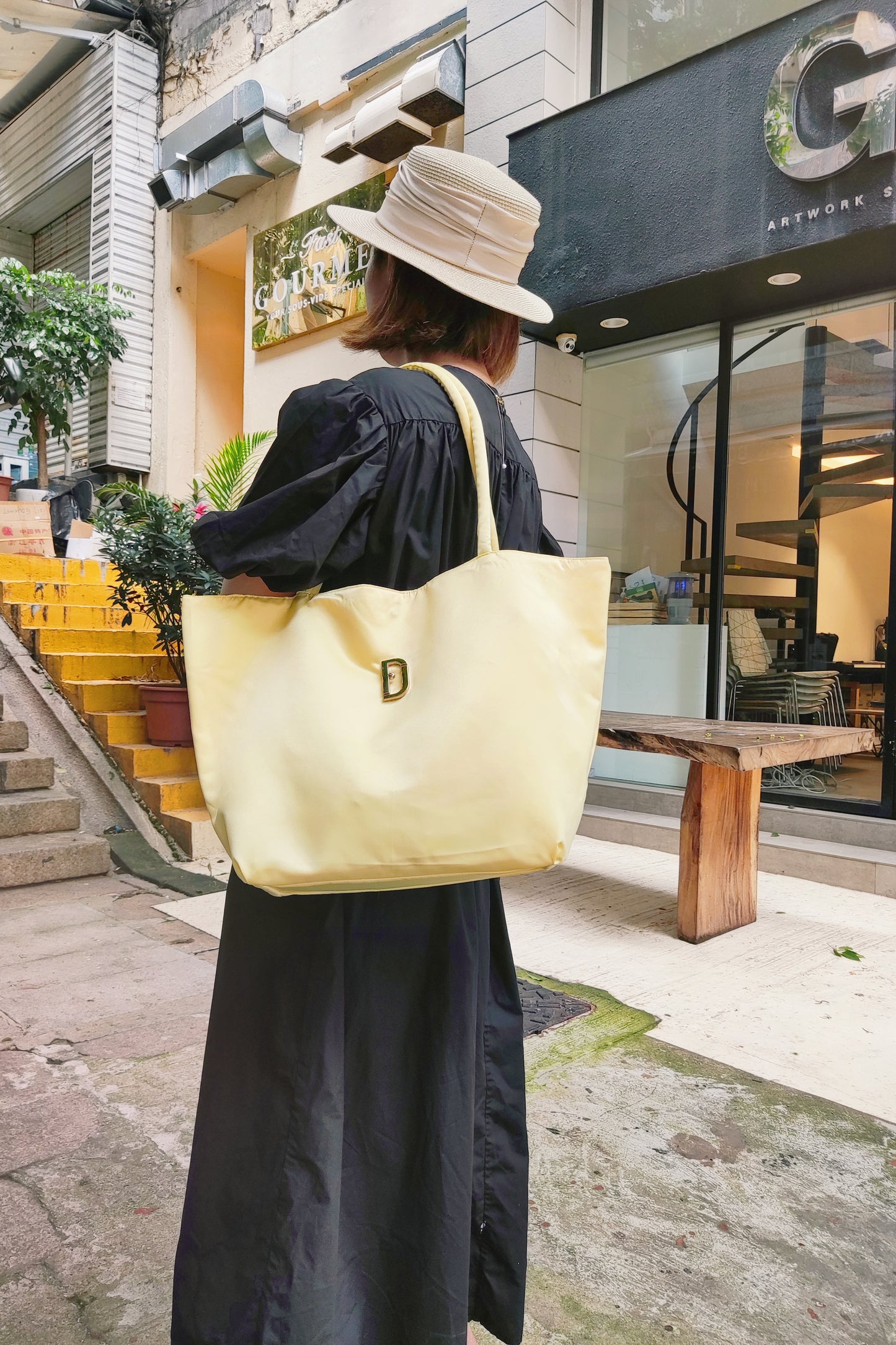 Daily Tote Bag - Creamy Moon