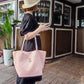 Daily Tote Bag - Pink Peach