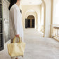 Soufflé Handle Bag - Creamy Moon