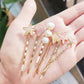 Set Of Two Pcs, Pearls And Ocean Essential Bobby Pin Hairpin