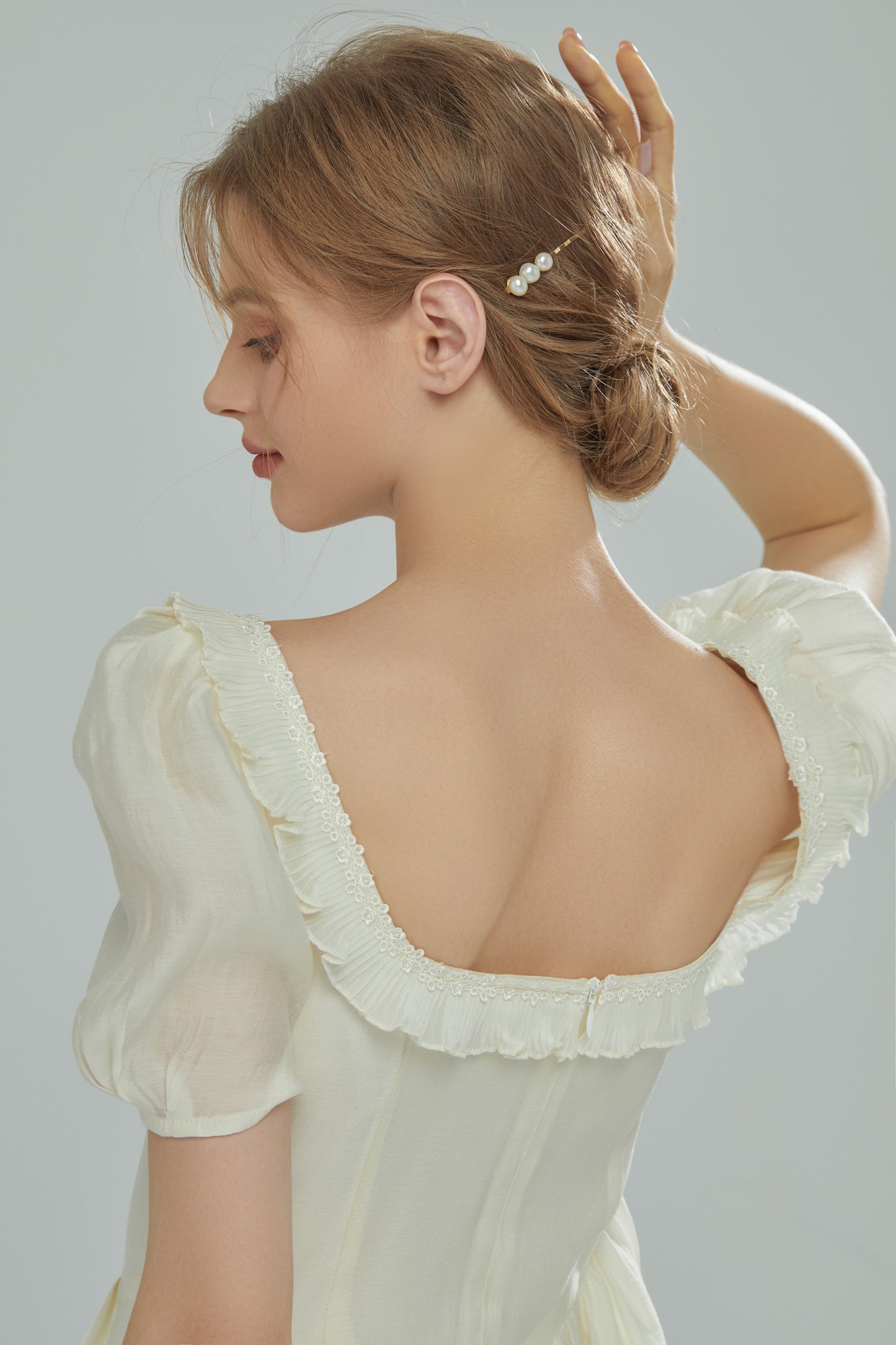 Set Of Two Pcs, Pearls And Ocean Essential Bobby Pin Hairpin
