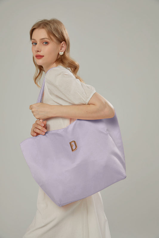 Daily Tote Bag - Pale Lavender
