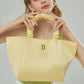 Soufflé Handle Bag - Creamy Moon