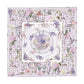 "Secret Violet Garden" The Key To The Garden Silky Scarf (90cm)