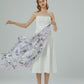 "Secret Violet Garden" The Key To The Garden Silky Scarf (90cm)